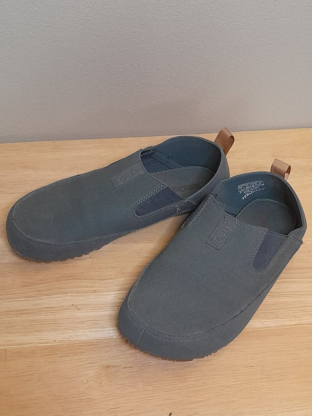 Xero Shoes Forest Green Sunrise Slip On Loafers Wide Toe Barefoot Women's Sz 7